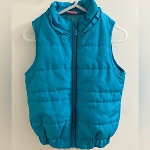 Kids Blue Puffer Vest